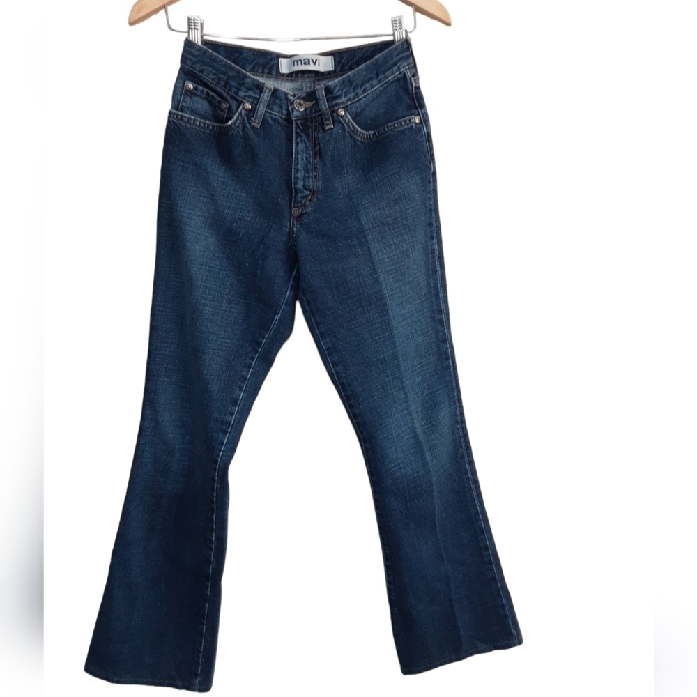 Mavi women jean Molly Flare low rise zip fly in size 27/32 - Picture 1 of 7